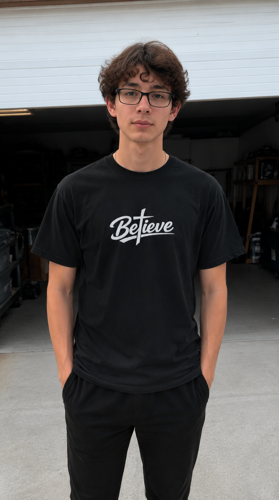 Believe Script T-Shirt
